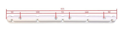 Suszarka sufitowa 5 prętowa aluminium ø25 mm